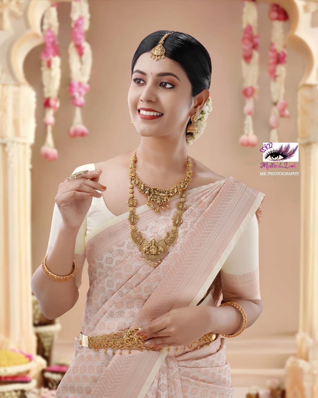 Classic South Indian Bridal Glam