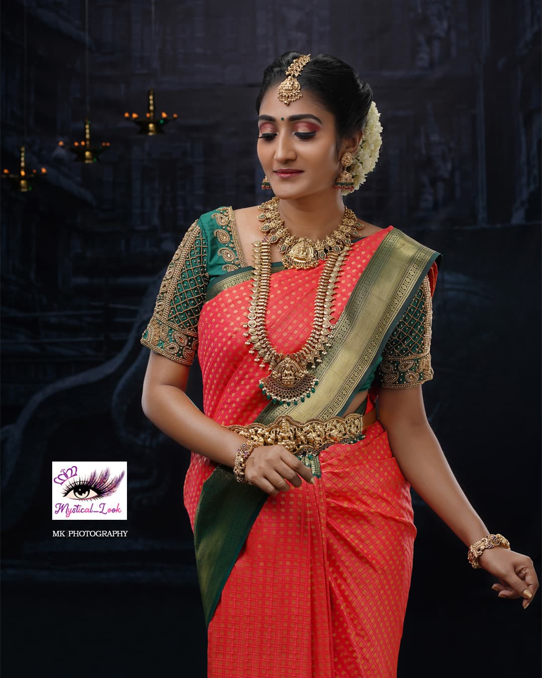 Featured bridal makeup look